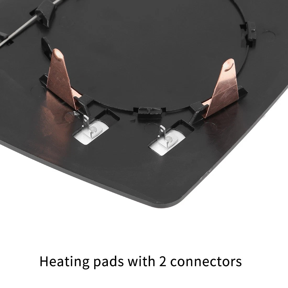 Heated Mirror Glass with Backing Plate Left Side LH for Mercedes-Benz GL 320 (2007–2012)