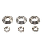 Set of 4 Dashboard Switch Bezel Nuts for Jeep Cherokee CJ5 CJ6 CJ7 CJ8