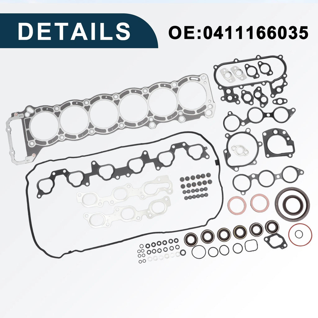 Cylinder Head Gasket Kit No.0411166035 for Toyota 1FZ (1990–1999)