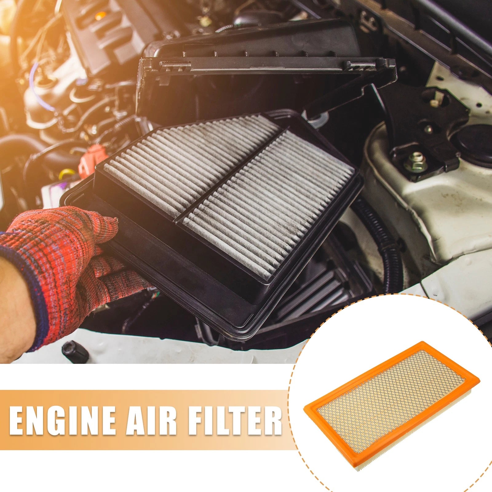 Auto Engine Air Filter GY01-13-Z40A for Ford Edge (2007–2014)