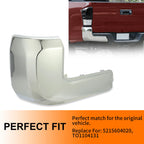 Chrome Rear Left Off-Road Bumper End Cap for Toyota Tacoma (2016–2023)