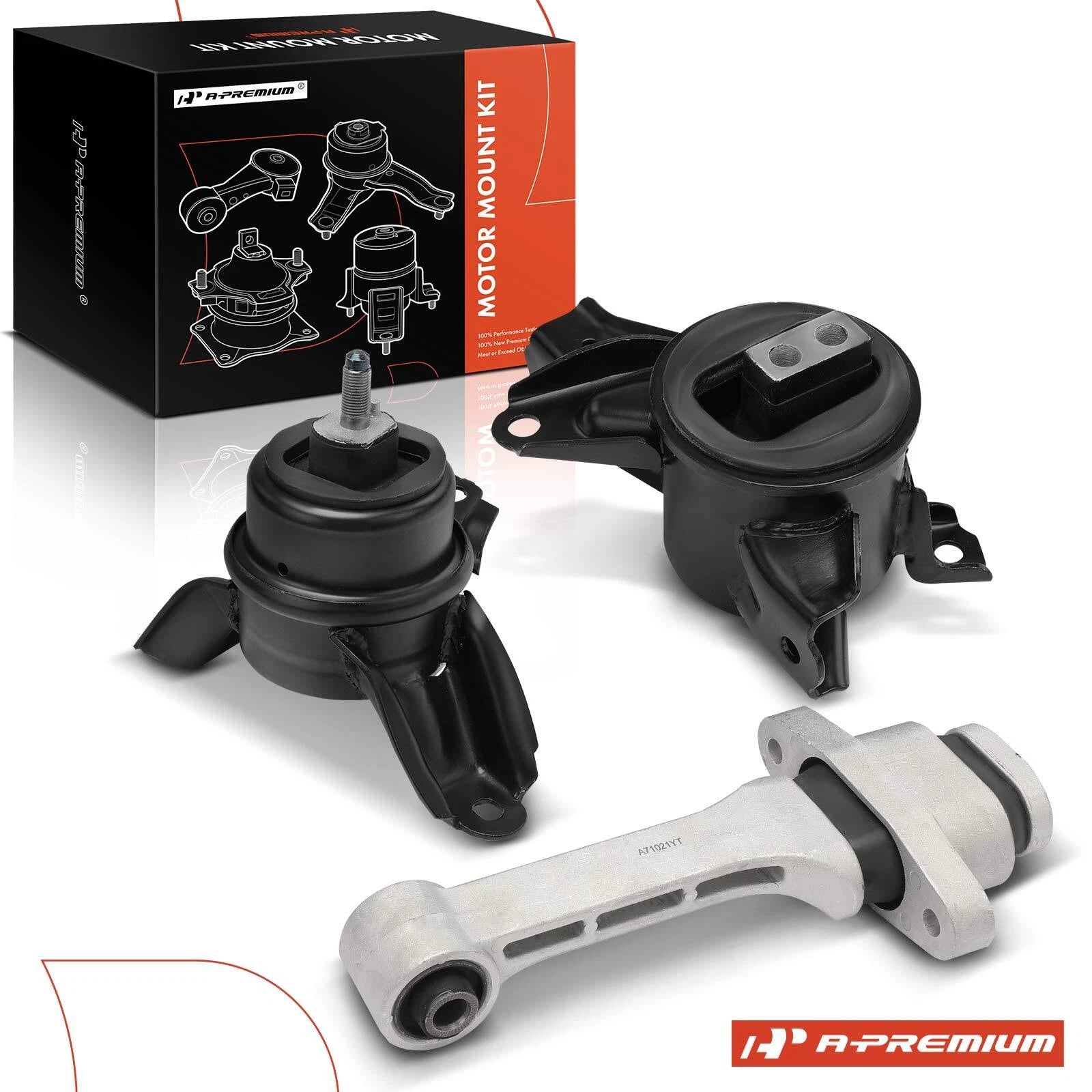 3X Engine Motor & Transmission Mount for Kia Optima (2011–2015)