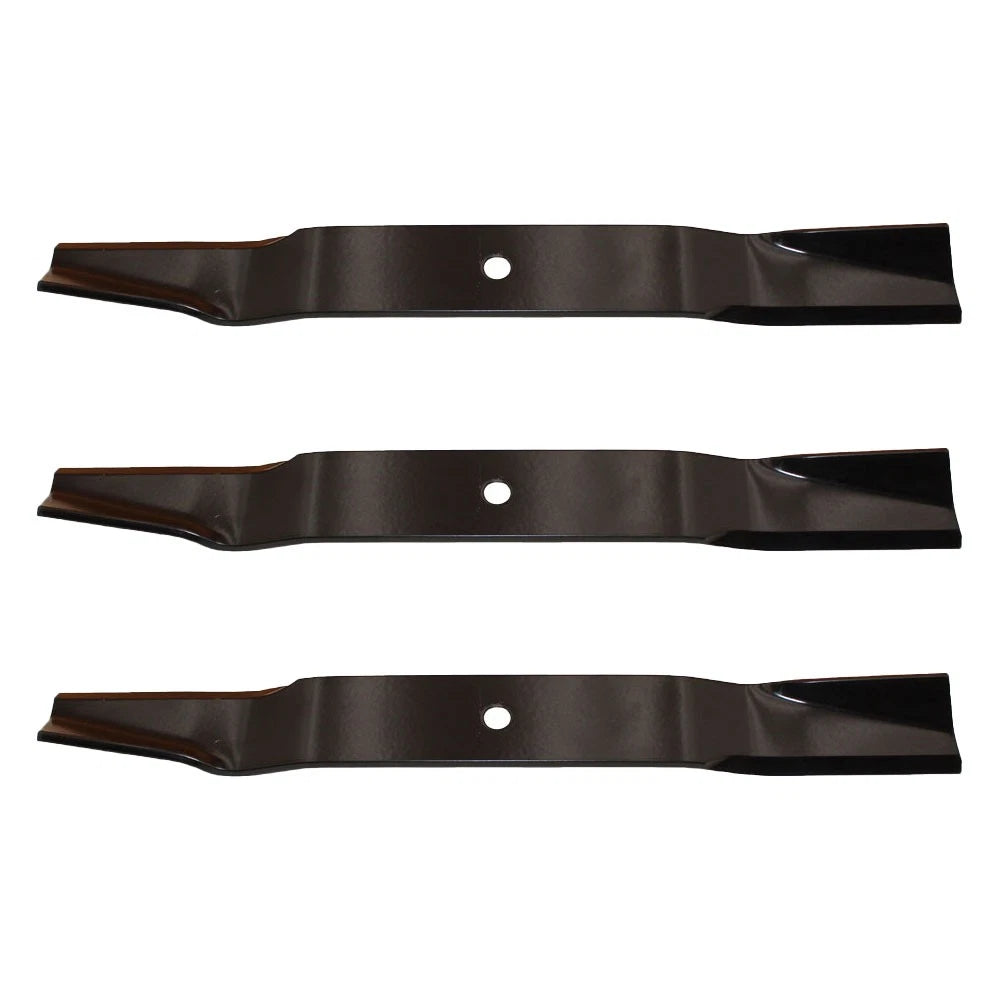 3 Aftermarket Blades for Woods 70117, Grasshopper 320237, 320239 (Fits)
