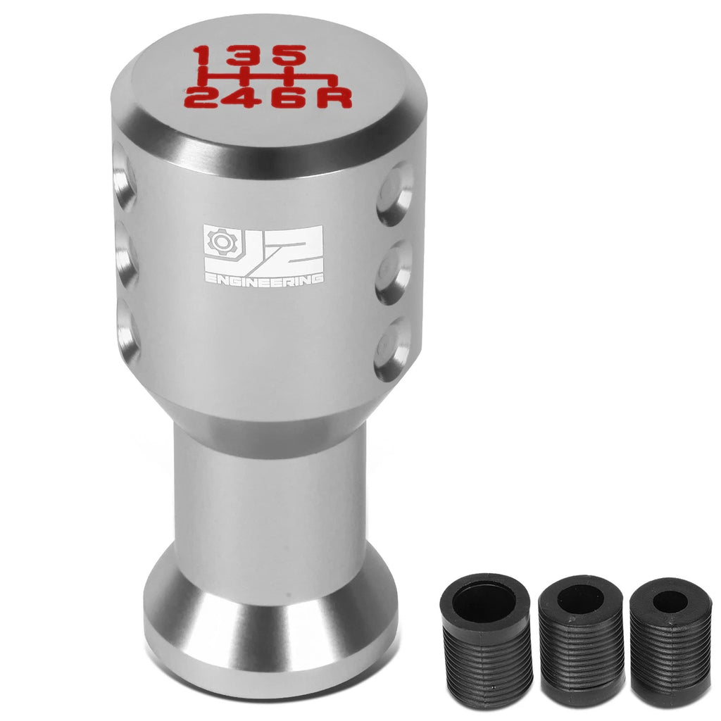Shift Knob for Universal Applications (Silver Goblet Style)