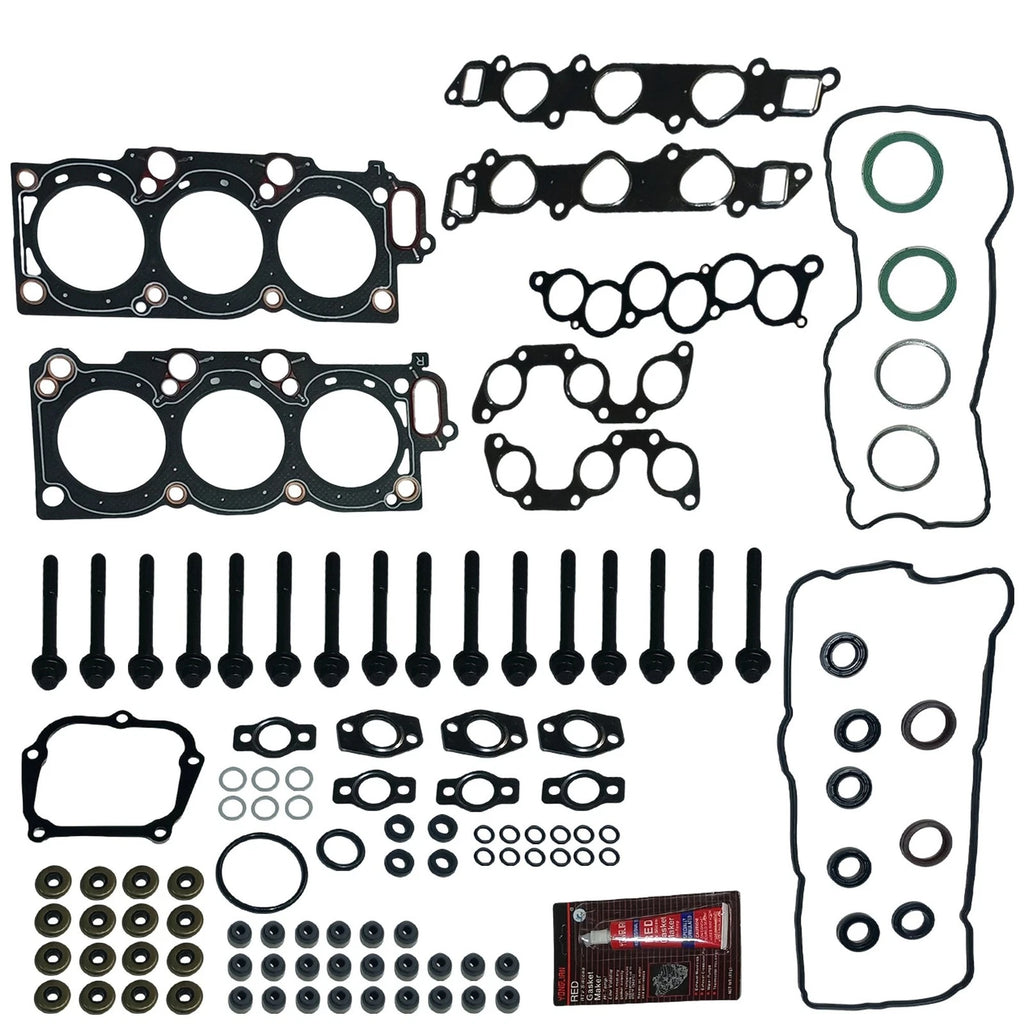 Set of 10 Head Gasket Bolts for Toyota Avalon Camry Sienna (1994–2000)