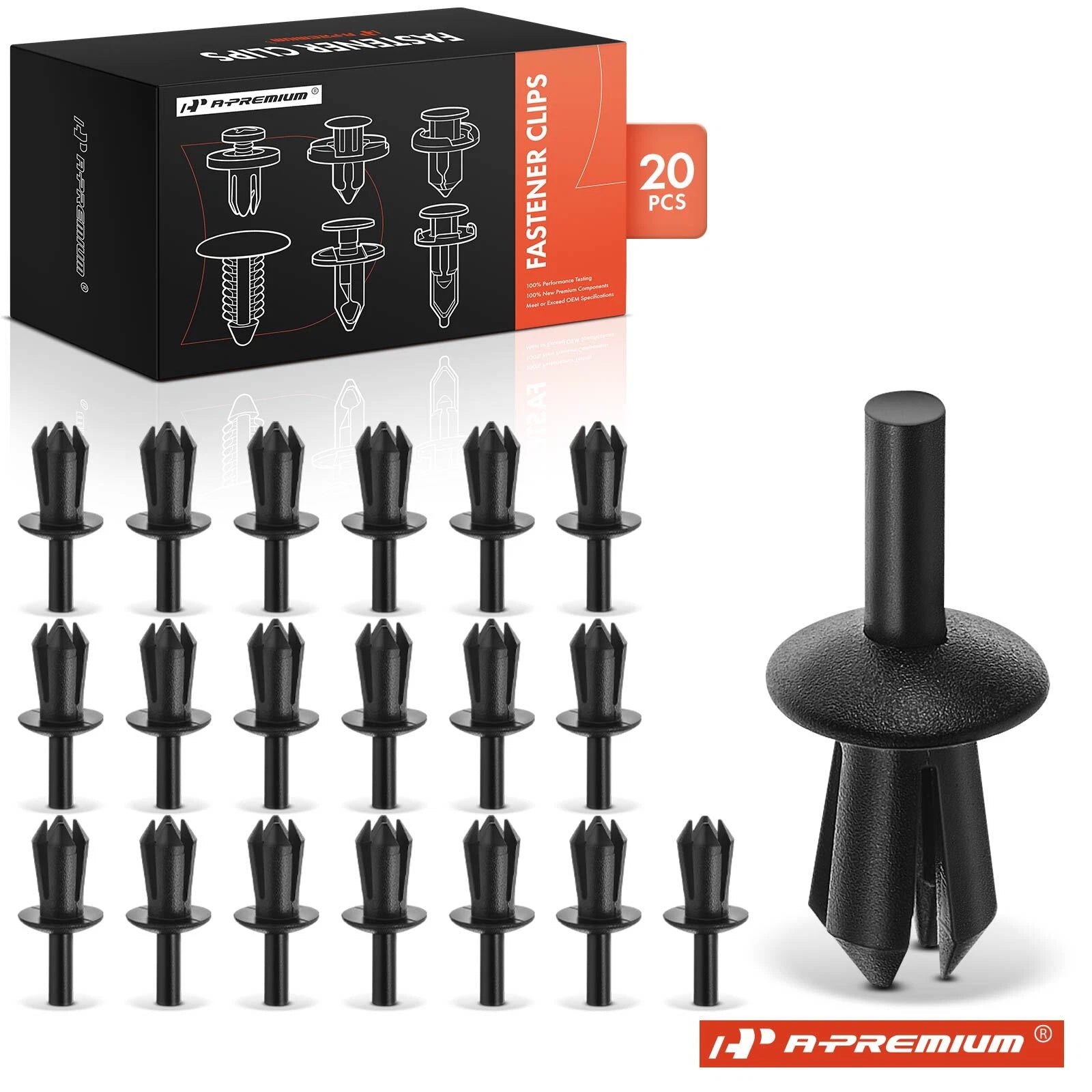 20x Expanding Clip for BMW E12 (1972–1981)