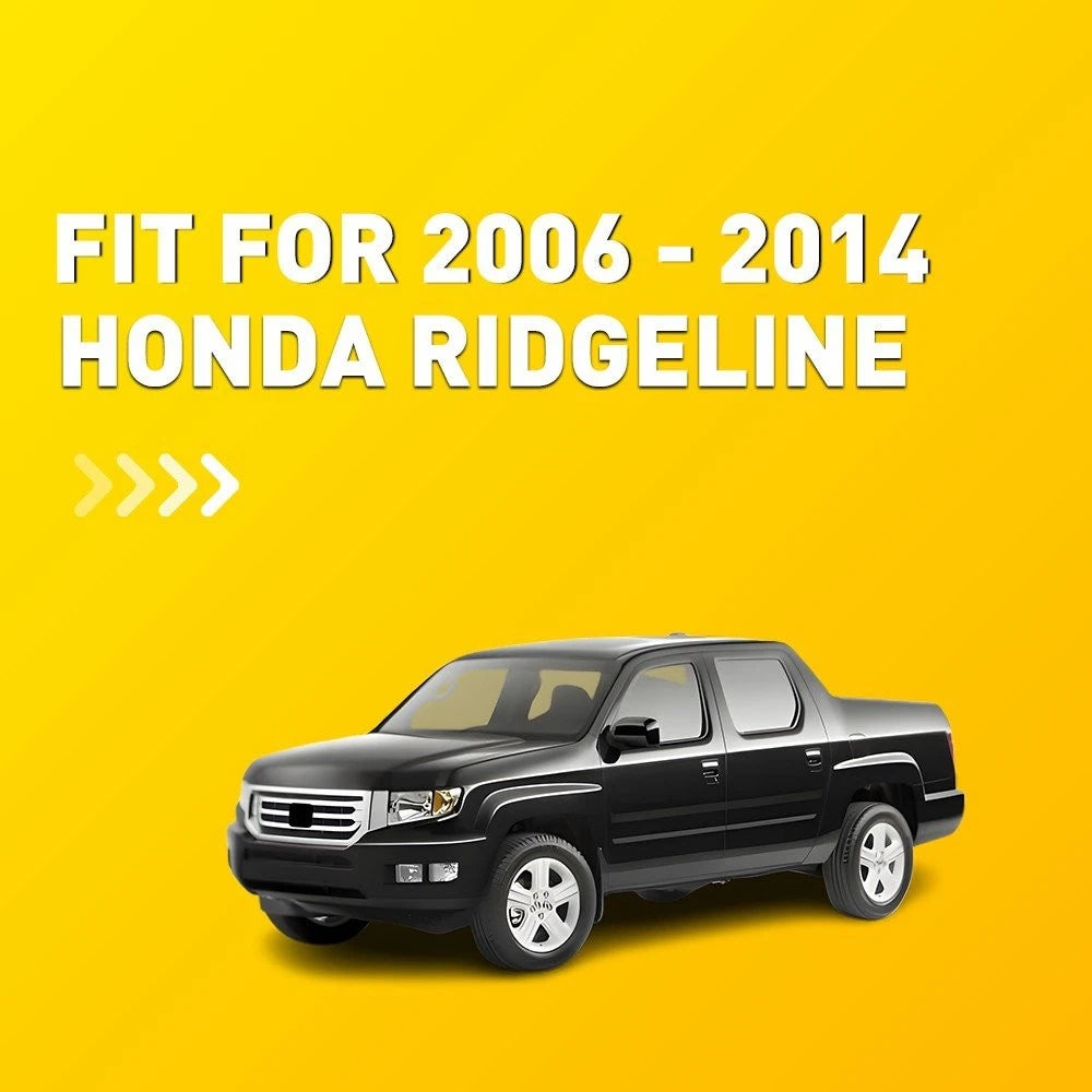 Set of 3 Armrest Console & Door Panel Covers for Honda Ridgeline (2006–2014)