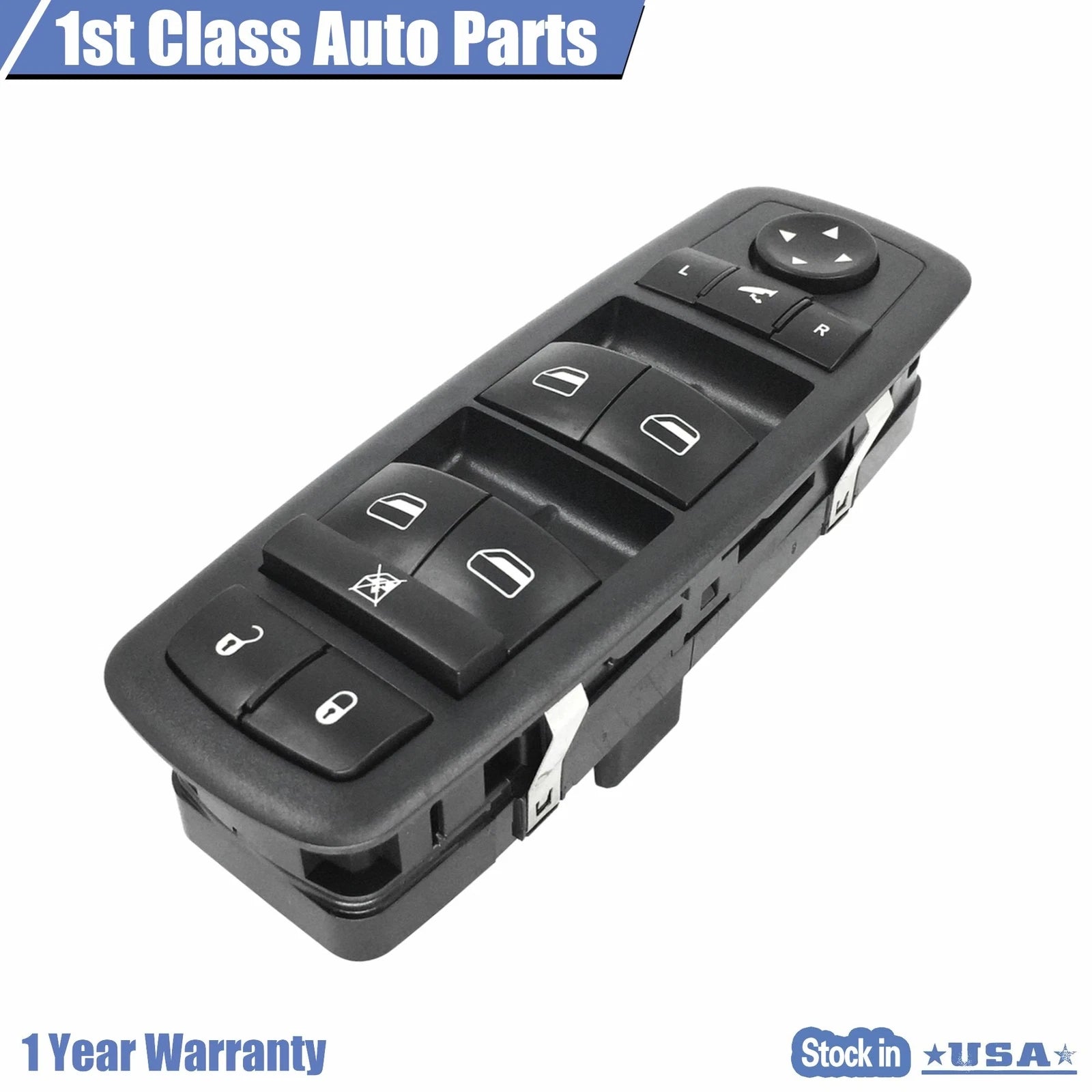 Driver Side Master Power Window Switch for Dodge Grand Caravan (2008–2009)
