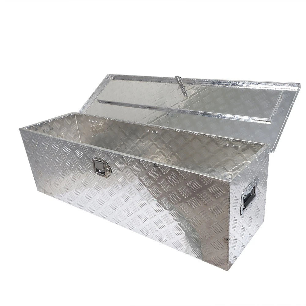 Aluminum Tool Box with Lock & Keys for Trucks (49" x 15" x 15")