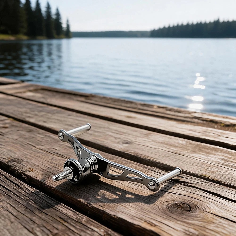 95mm Fishing Reel Handle for S Spinning Models (Aluminum Alloy)