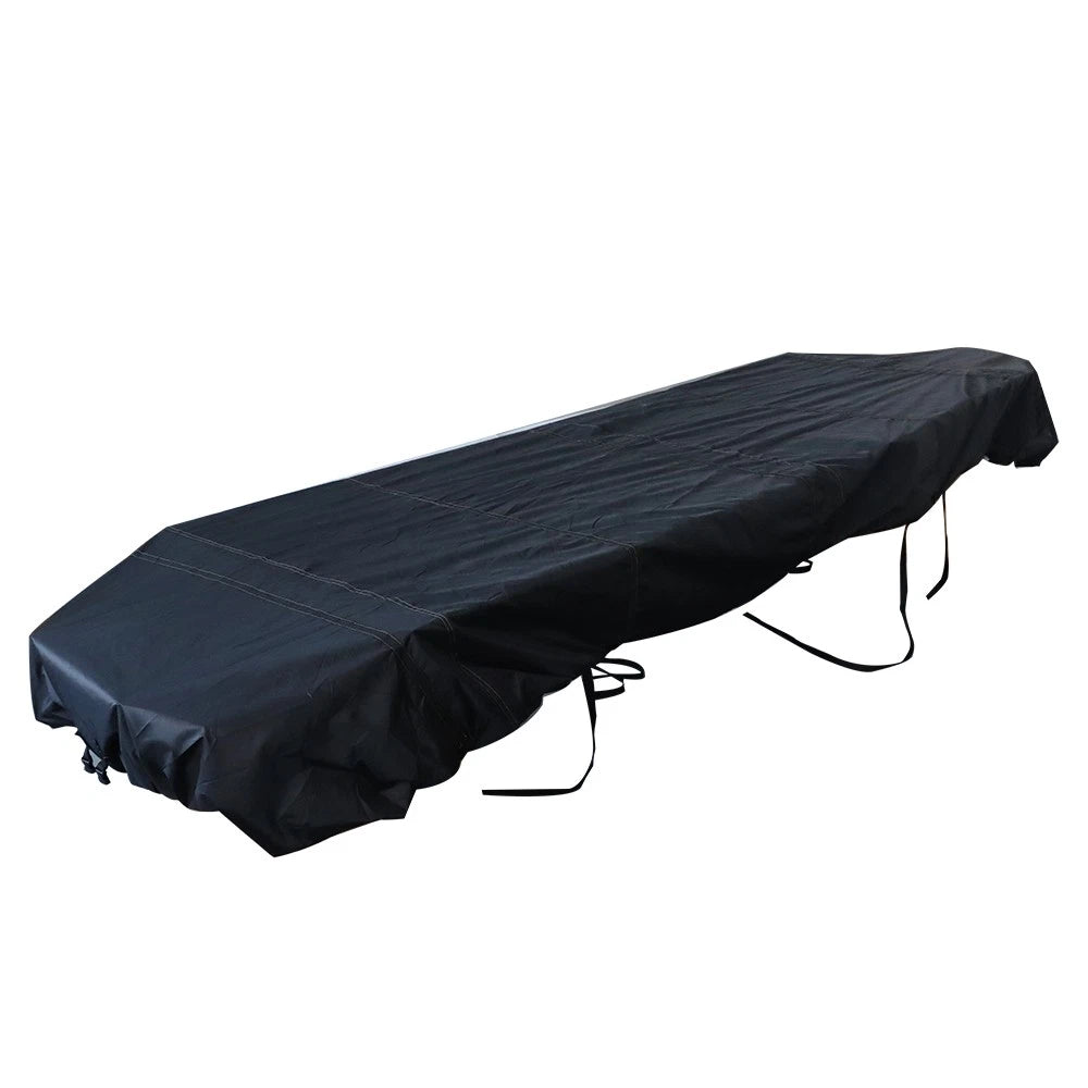 Jon Boat Cover for Jon Boat (16 Ft) - Waterproof, Heavy Duty, Trailerable