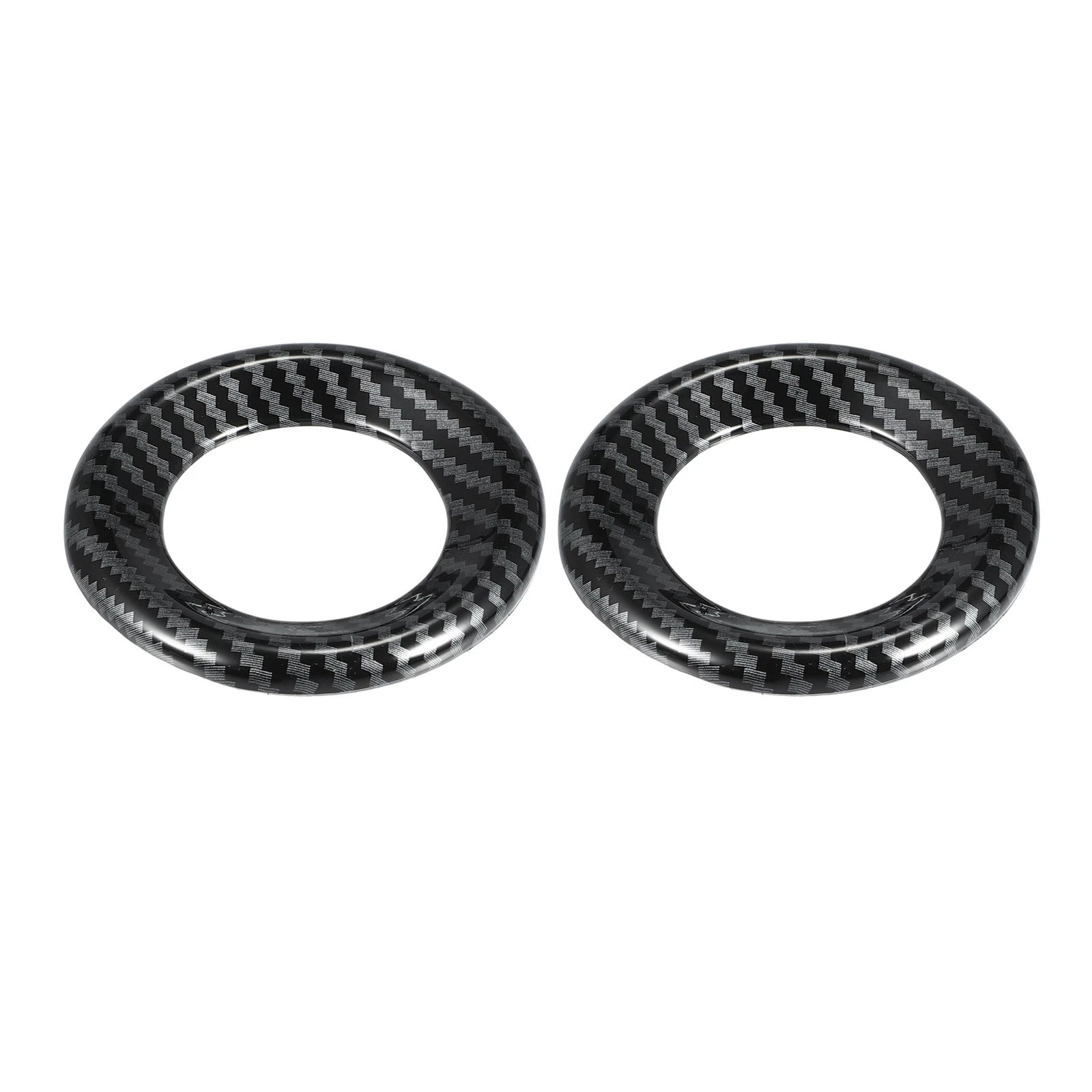 2pcs Loudspeaker Circle Trim for Honda Civic (2016–2021) Carbon Fiber