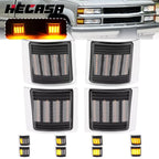 Sequential LED Corner Side Marker Lights for Chevy C/K 1500 2500 3500 (1994–1998)