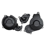 Black Engine Protection Cover for Aprilia RS660 Tuono 660 (2021-2023)