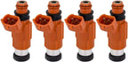 Set of 4 Fuel Injectors for Yamaha Outboard 115 HP (15710-65D00)