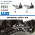 2X Front Lower Ball Joints for Toyota Camry (2002–2006) No.K90346/K90347