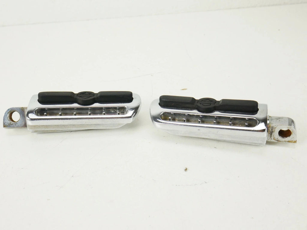 Set of 2 Chrome Crash Highway Bar Male Foot Pegs for Harley Davidson (2008–2021)