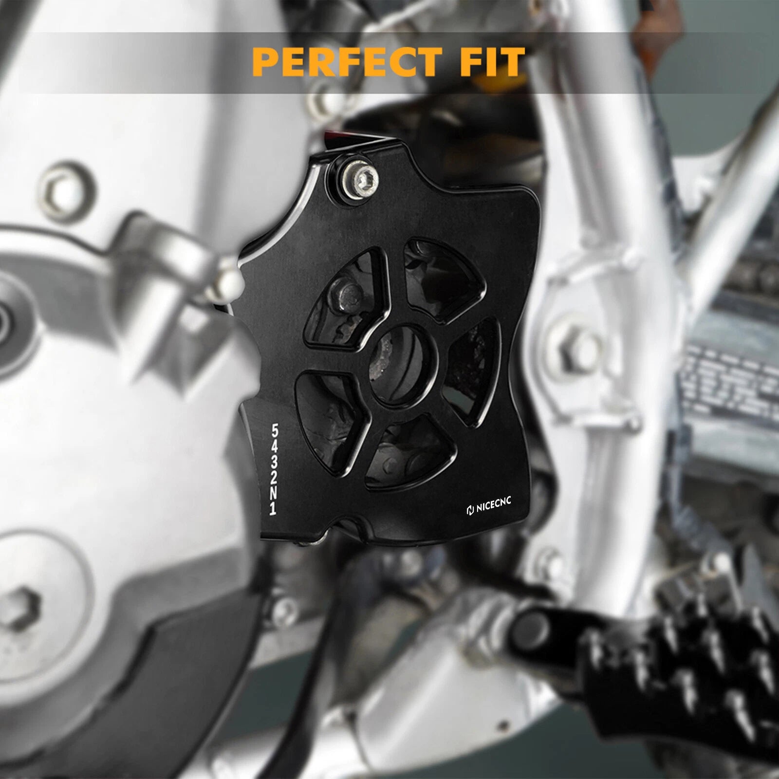 Billet Front Drive Chain Sprocket Guard Case Saver for Honda XR650L (1993–2025)