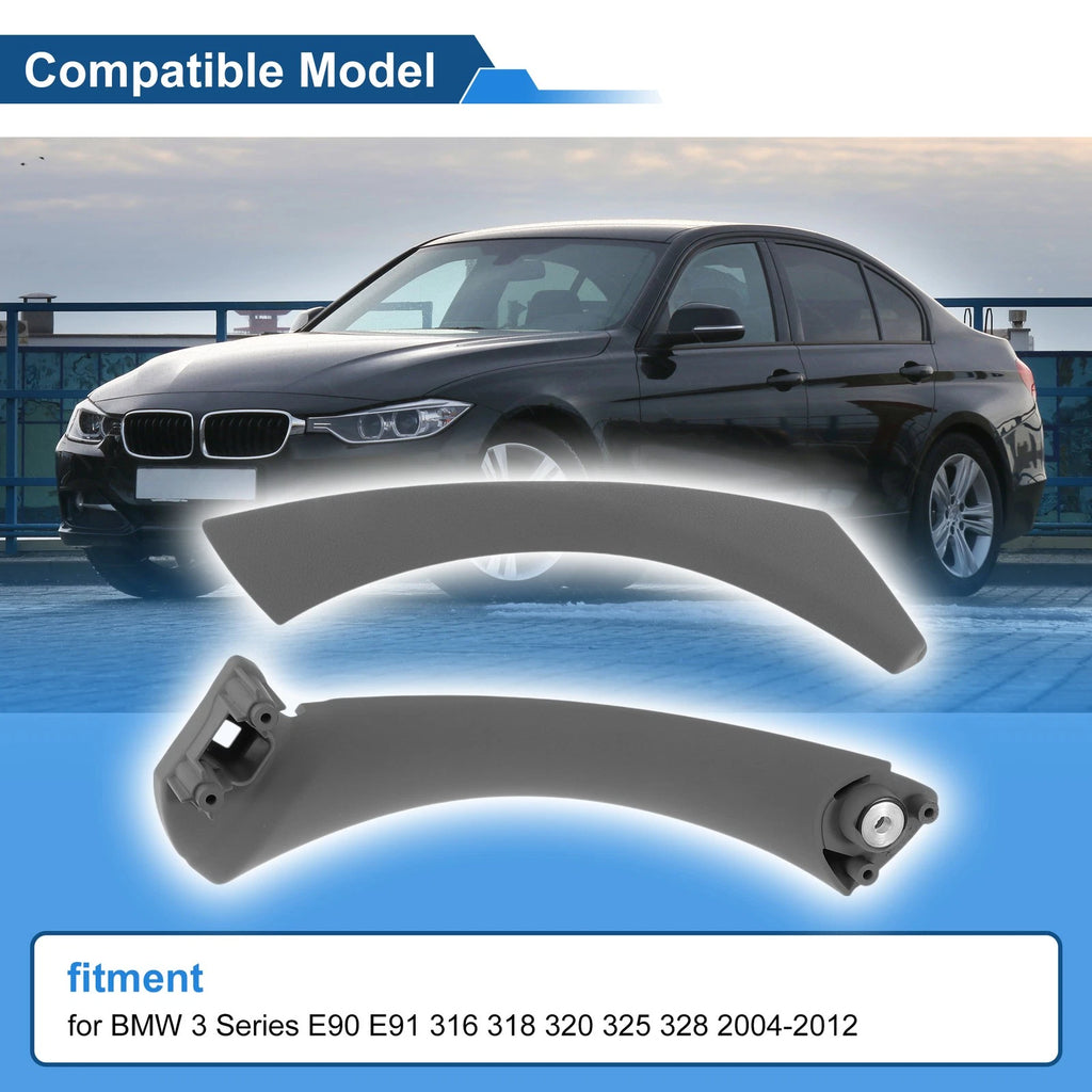 Inner Door Panel Handle for BMW 3 Series E90 E91 (2004–2012) No. 51417230851 Gray