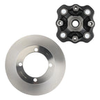 Front Wheel Hub & Brake Disc Rotor for Suzuki Eiger 400, Vinson 500 (2002–2007)