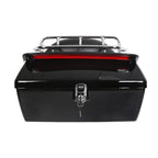 Top Case Tail Box Luggage Trunk with LED Light for Harley Honda