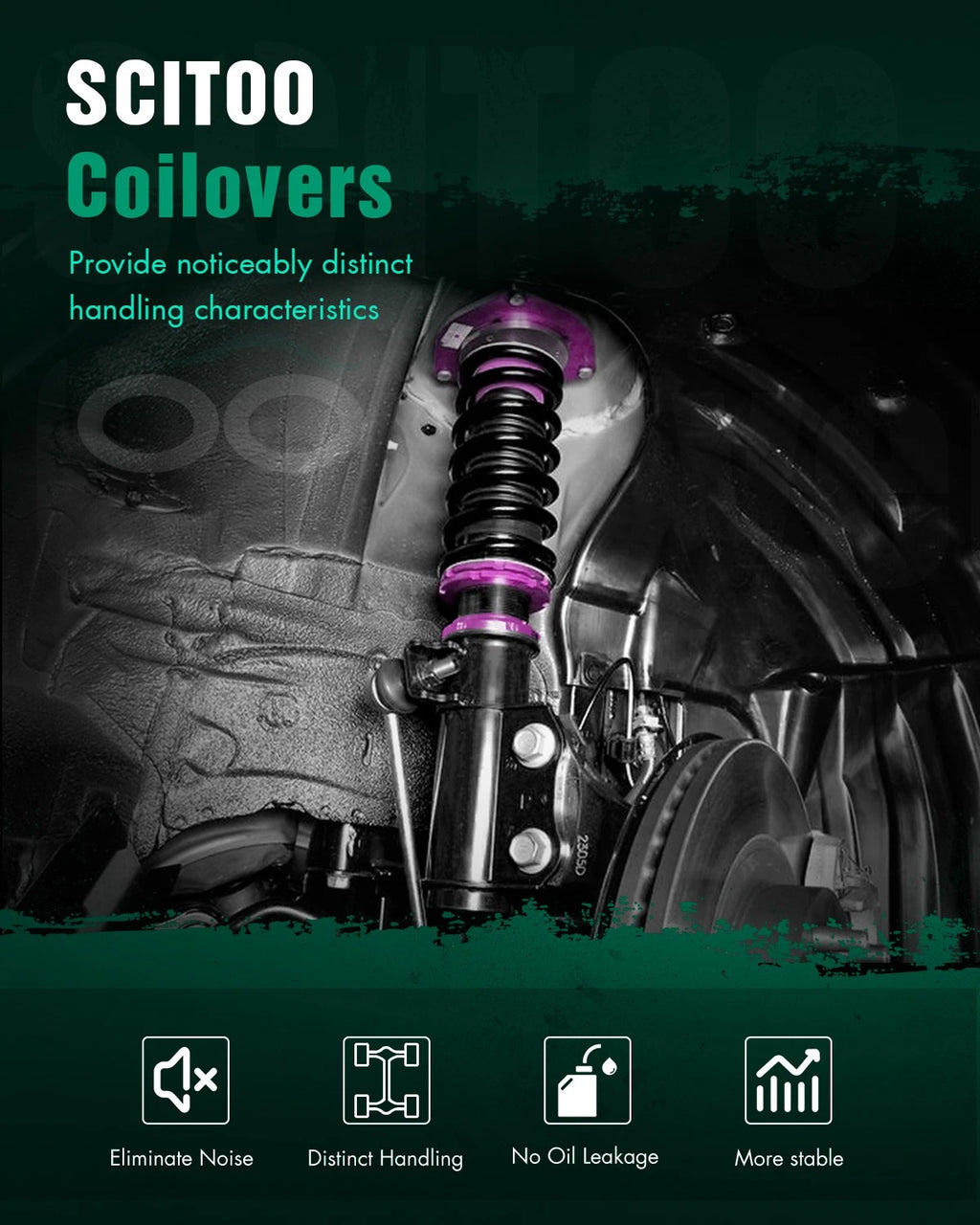 Coilovers for Honda Civic (1993–2000) - Adjustable Height Shocks Kits