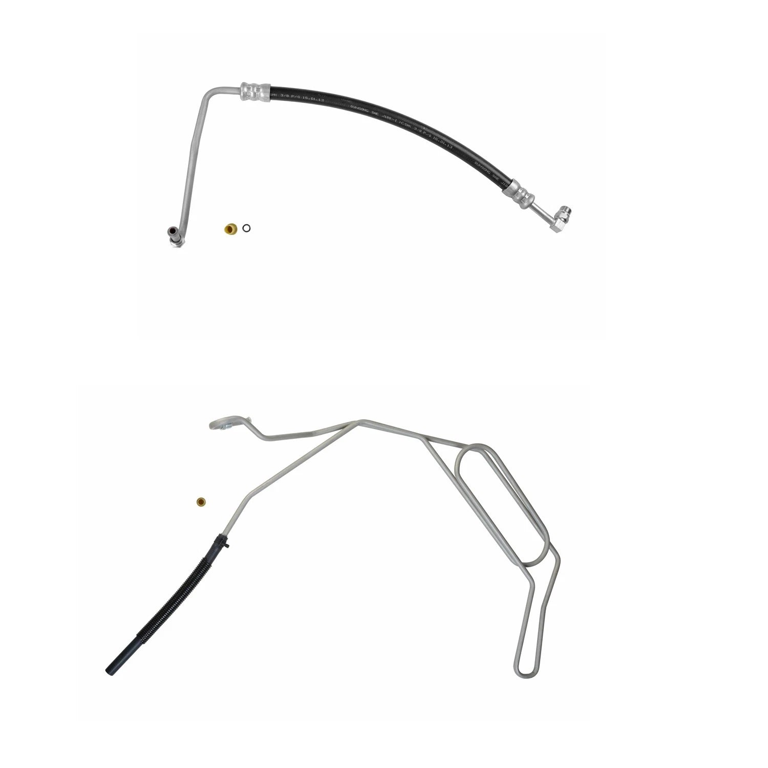 Sunsong Power Steering Pressure & Return Line Hose Kit for F-250 HD F-350 (1999–2007)
