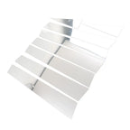 Pillar Post Set Door Window Trim Covers for Nissan X-Trail Rogue (08-13)