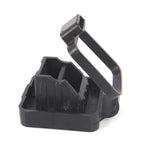 ABS Black Tow Trailer Hitch Cover Plug for Jeep Wrangler JK JL (2007-2023)
