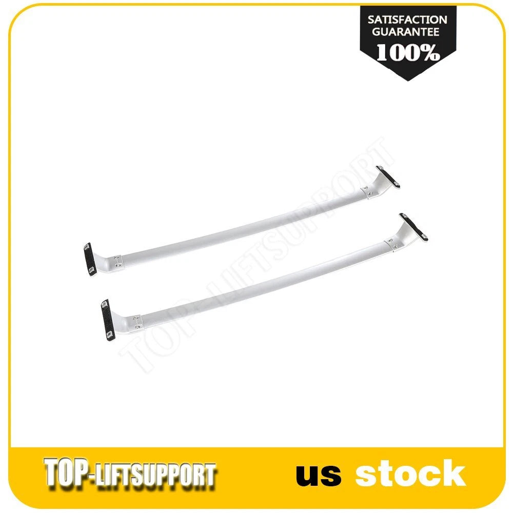 Set of 2 Silver Roof Luggage Rack Cross Bars for Infiniti QX60 (2014–2021)