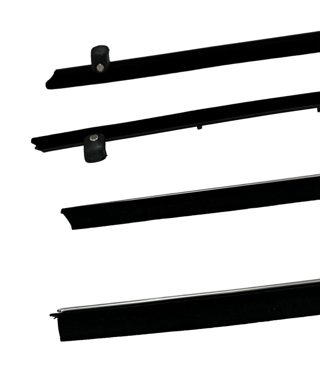 Door Window Felt Beltline Weatherstrip Kit for Ford Mustang Fastback (1969–1970)