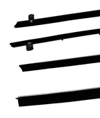 Door Window Felt Beltline Weatherstrip Kit for Ford Mustang Fastback (1969–1970)
