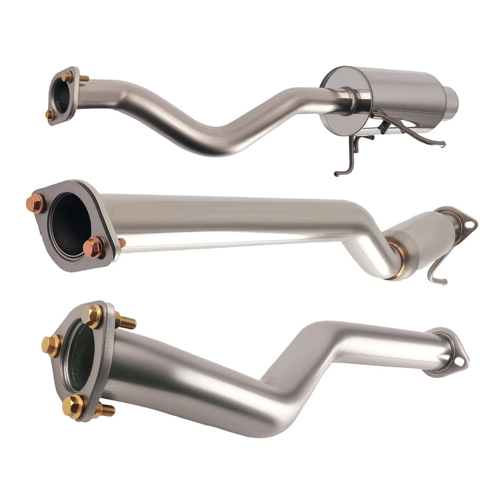 4" Tip CatBack Exhaust System for Honda Civic EX (2001-2005)