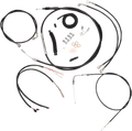 Handlebar Cable/Brake Line Kit for LA Choppers (18" - 20" Handlebars)