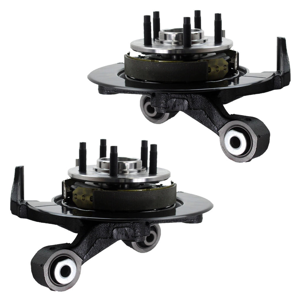 2pc Rear Steering Knuckle for Mercury Mountaineer, Ford Explorer