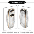 3X Remote Smart Key Fob Cover Case for Audi Q7 Q8 (2020–2021) TPU Gray