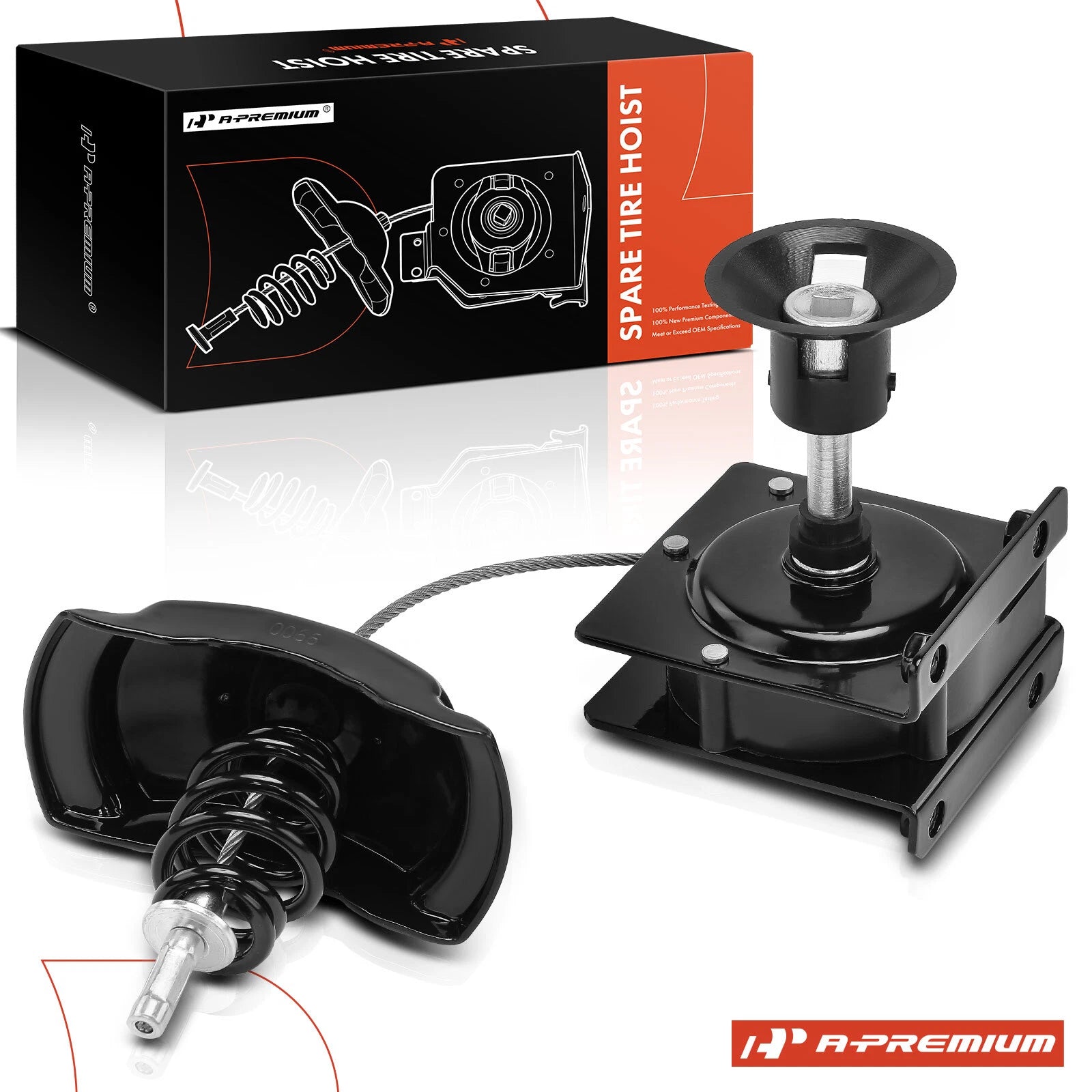 Spare Tire Winch Carrier for Toyota Sequoia (2001-2007)