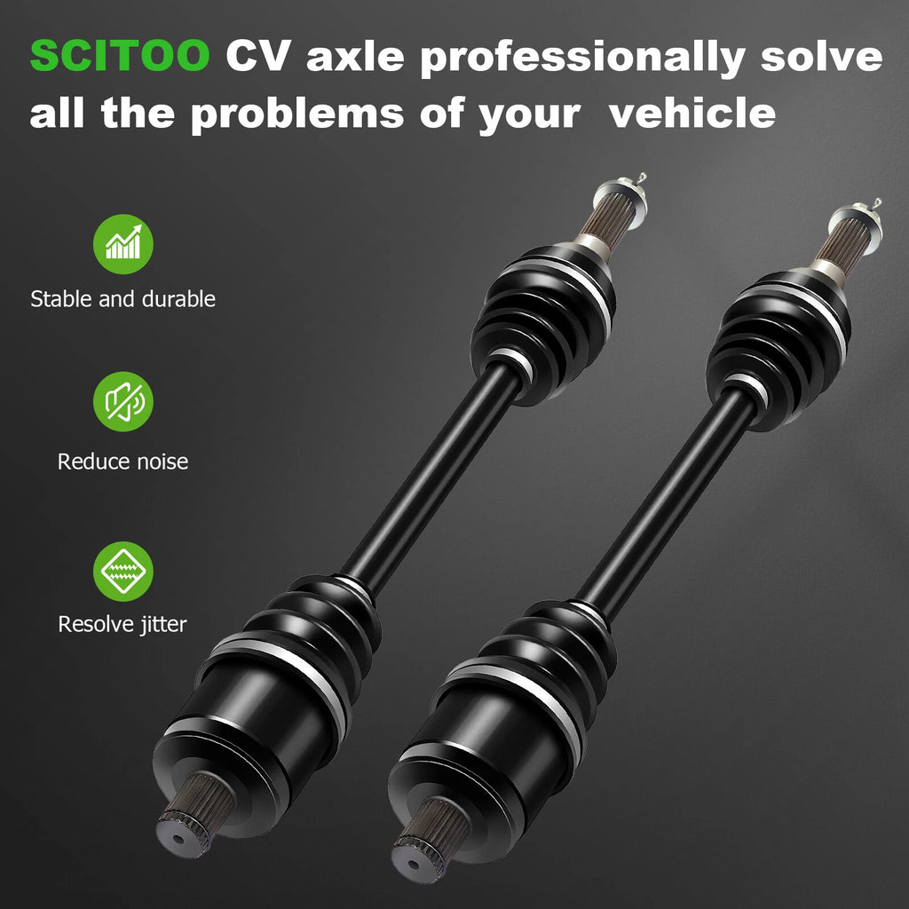 2PC CV Axle Drive Shaft for Polaris Ranger 800 Midsize (2013–2014)