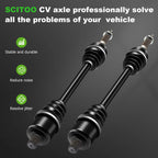 2PC CV Axle Drive Shaft for Polaris Ranger 800 Midsize (2013–2014)