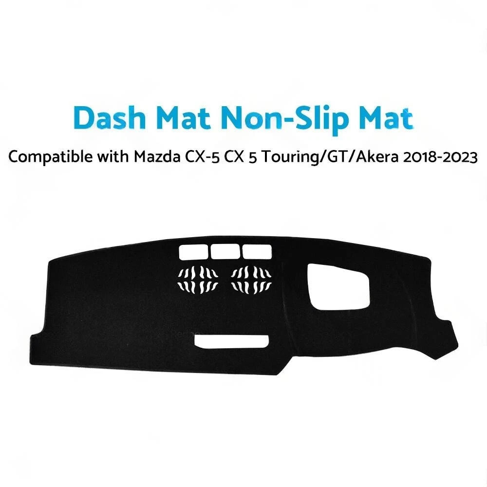 Dash Mat for Mazda CX-5 (2018–2023) DM1598D, Black