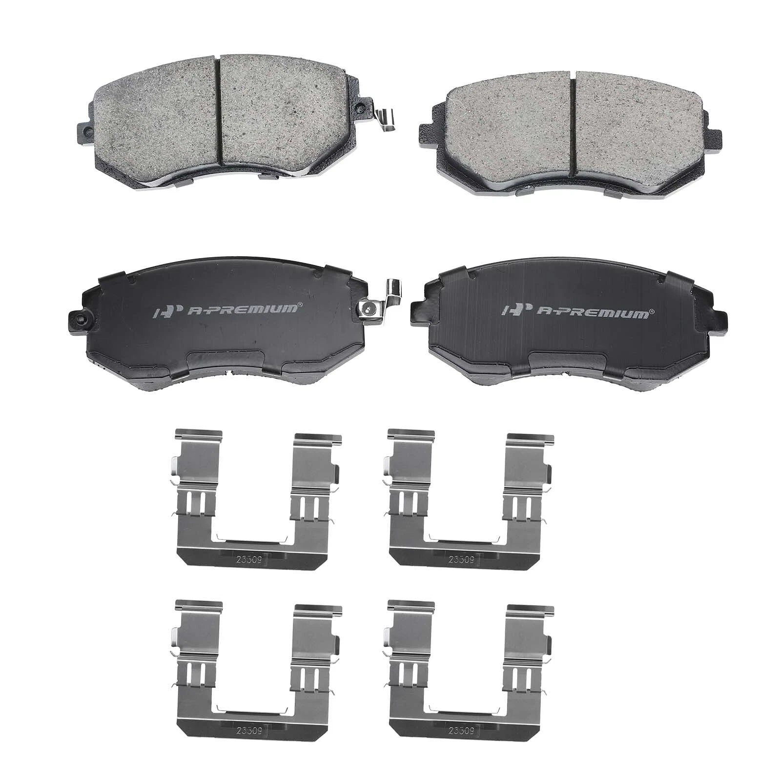 Front Disc Brake Rotor & Ceramic Pad Set for Subaru Outback (2005-2013)