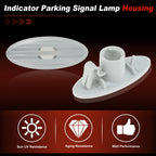 Set of 2 Side Indicator Light Housings for Nissan Cube Juke Leaf Note (–) 261608990A