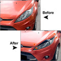 Headlight Eyelids Frame Cover Trim for Ford Fiesta MK6 (2008–2012)