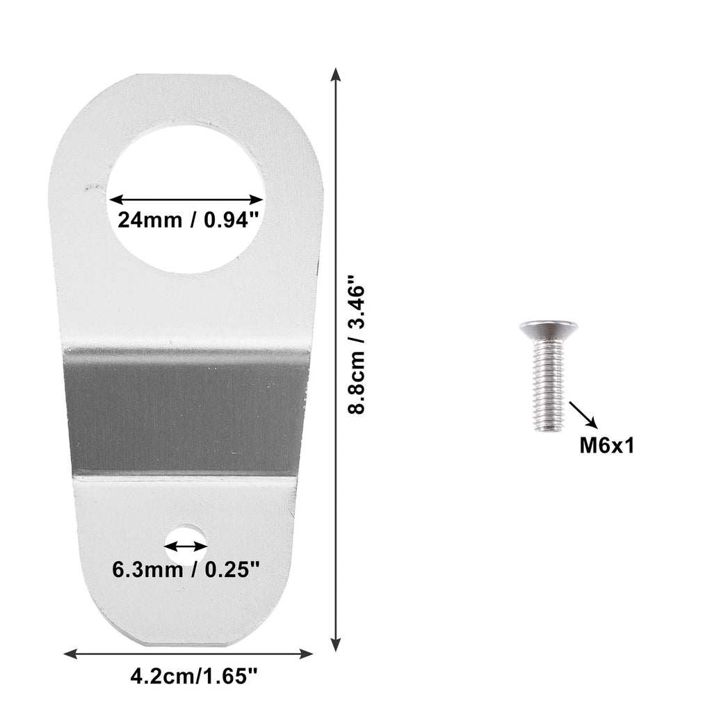 Set of 1 Engine Water Tank Radiator Bracket for Honda (Aluminum Alloy)