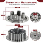 Clutch Pressure Plate & Inner Clutch Hub Boss for Yamaha YZ125 YZ125X (2020–2024)