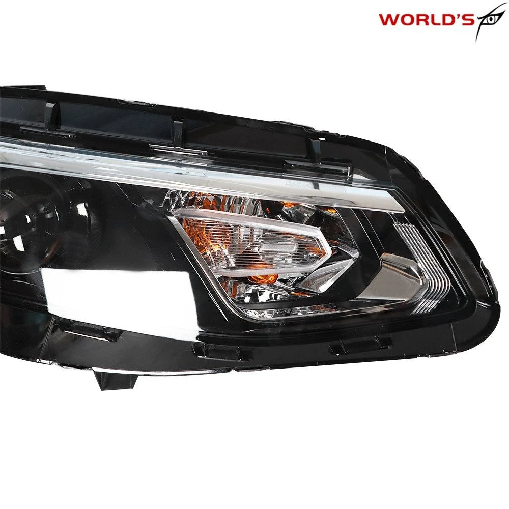 Headlight for Chevy Malibu (2016–2018) Black Housing Right Side