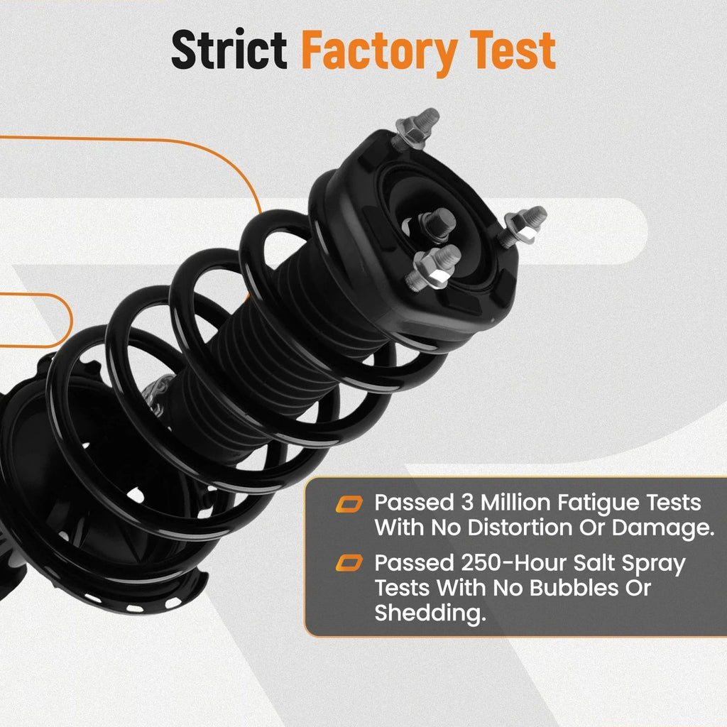 Rear Shock Strut Coil Spring Sway Bar Link Kit for Toyota Highlander Venza (2008–2021)