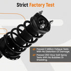 Rear Shock Strut Coil Spring Sway Bar Link Kit for Toyota Highlander Venza (2008–2021)