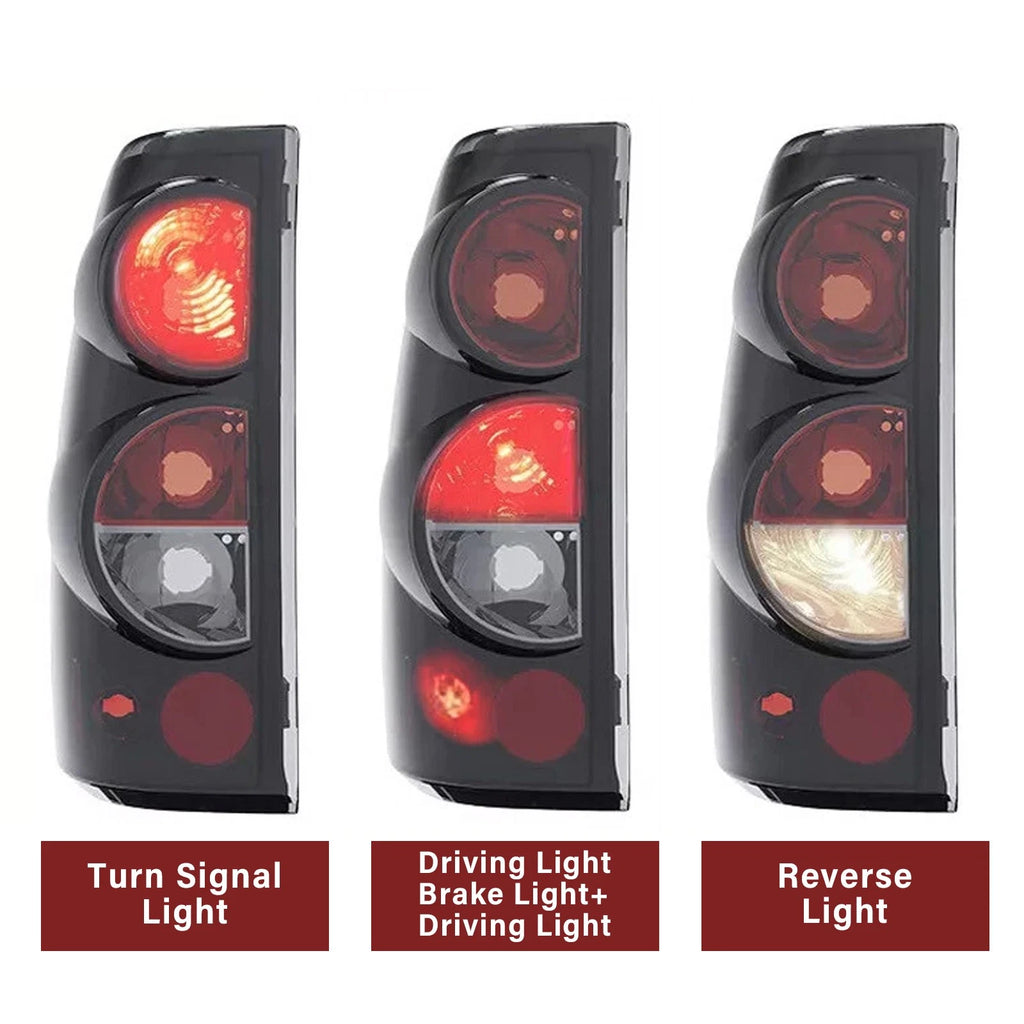 Pair Smoke Tail Lights for Chevy Silverado 1500 2500 3500 (1999–2006)
