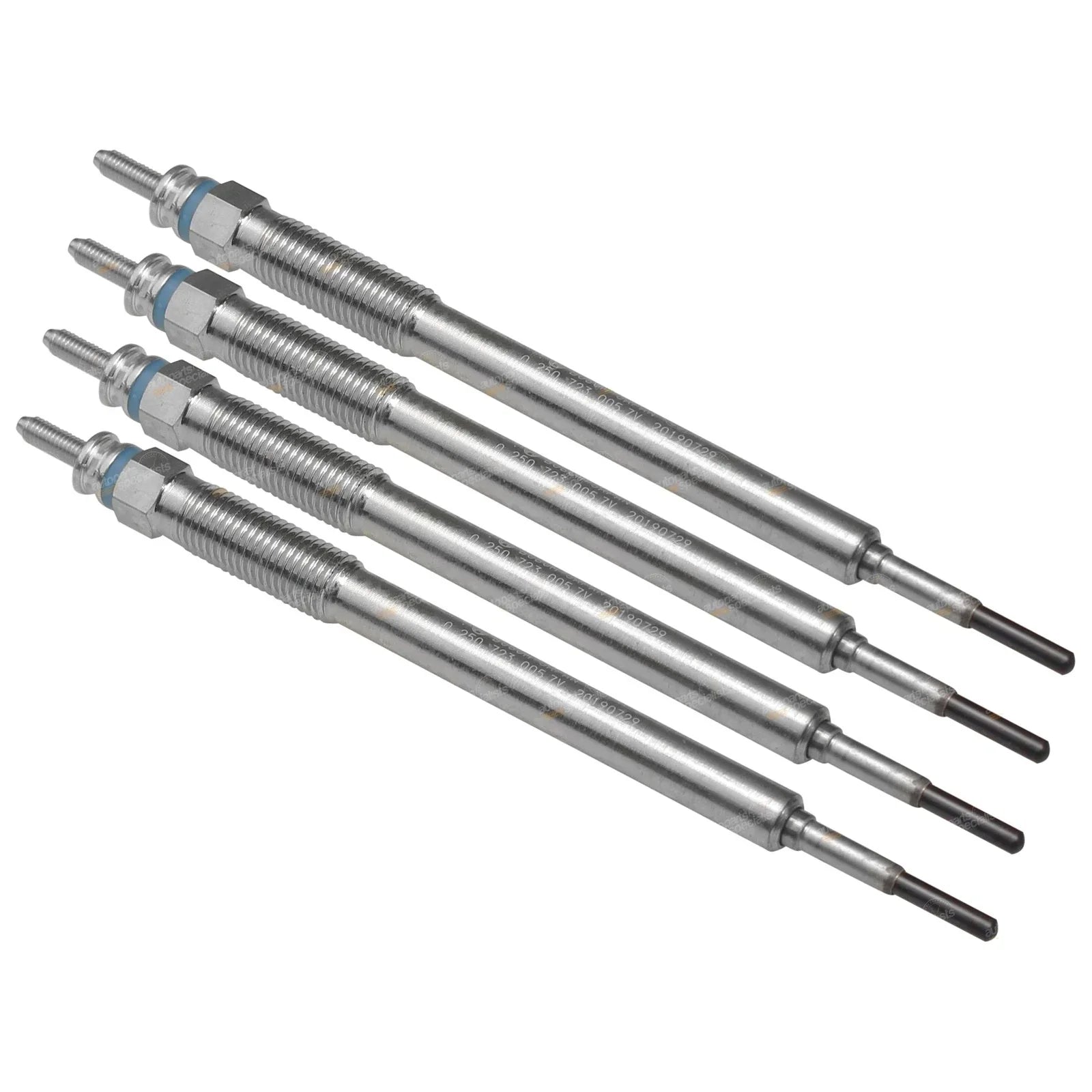 Glow Plugs 4 x for Toyota Fortuner (2015–2019)